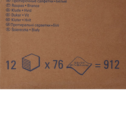 WypAll® X60 Task Wipe, Quarter Fold