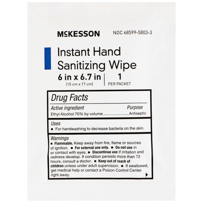 McKesson Hand Sanitizing Wipes