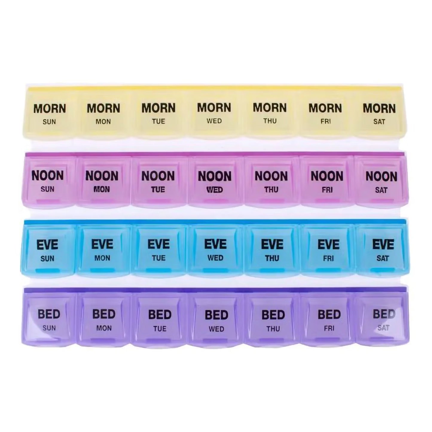 Mediplanner® 7-Day, Four Times a Day Pill Organizer