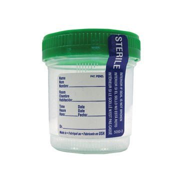 DuoClick™ Specimen Container for Pneumatic Tube Systems