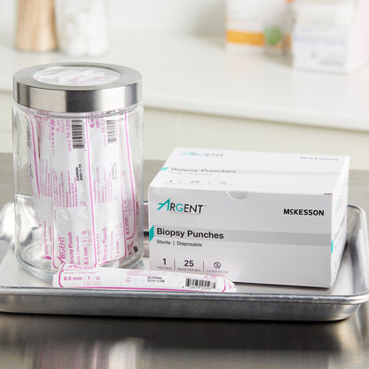 McKesson Argent™ Disposable Biopsy Punches, 8.0 mm