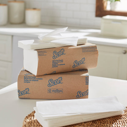 Scott® Essential Paper Towels, Multi-Fold, 9.25 x 9.5 Inch
