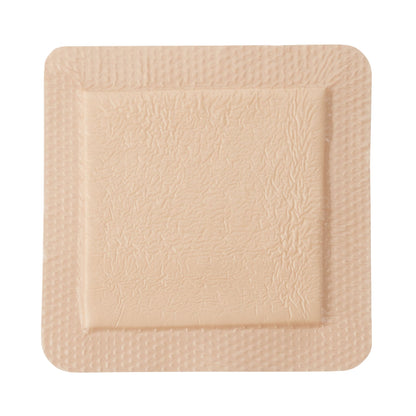 McKesson Silicone Adhesive with Border Silicone Foam Dressing, 6 x 6 Inch