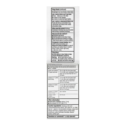 Foster & Thrive™ Anti-Diarrheal 1 mg per 7.5 mL Loperamide Oral Solution, Mint