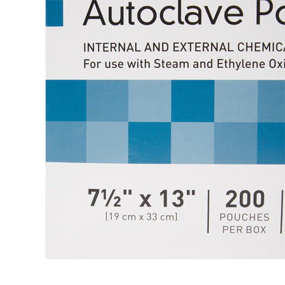 McKesson Sterilization Pouch, 7.5 x 13 Inch