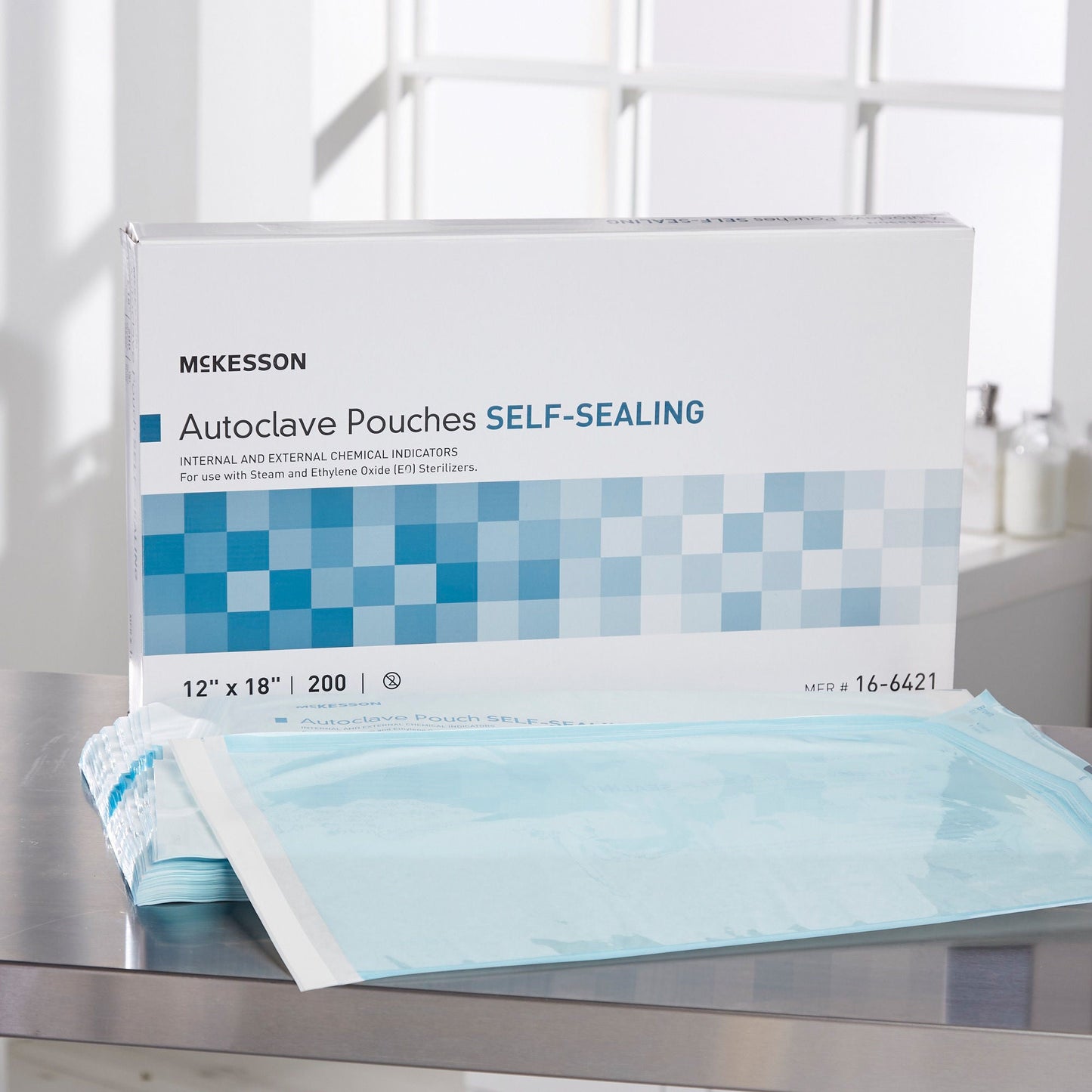 McKesson Sterilization Pouch, 12 x 18 Inch