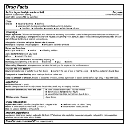 McKesson Bismuth Subsalicylate Anti-Diarrheal