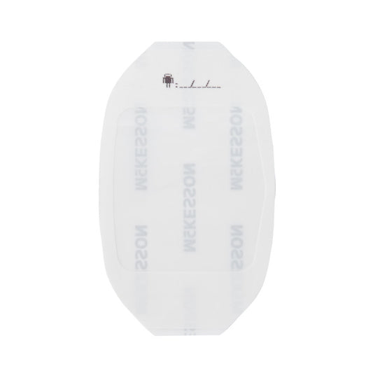 McKesson Octagonal Sterile Dressing with Frame-Style Delivery, 6 x 7 Centimeter