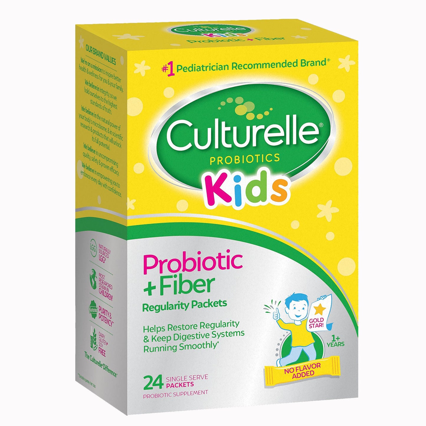 Culturelle® Probiotics Kids Probiotic + Fiber Packets