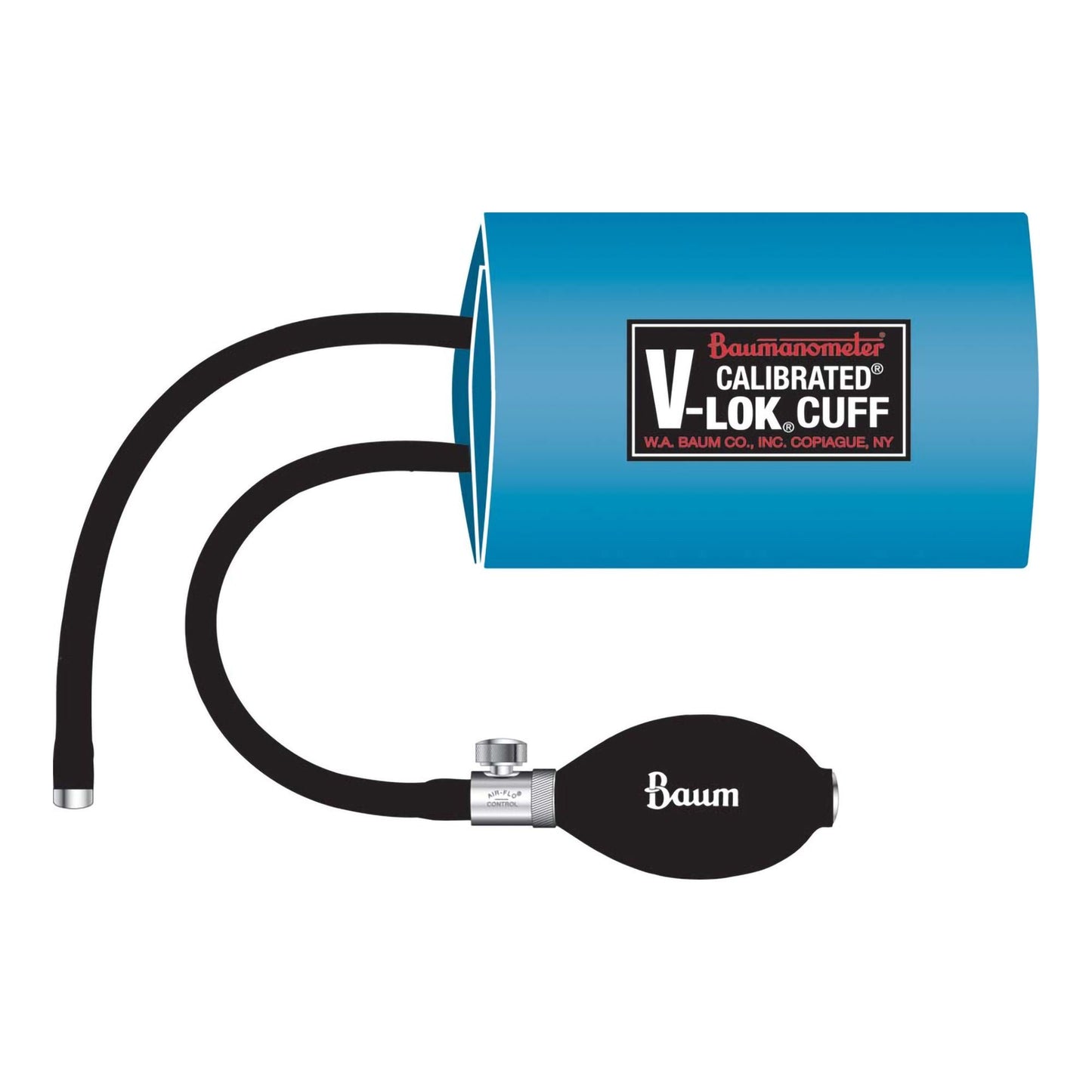 W.A. Baum Calibrated V-Lok Blood Pressure Cuff and Bulb, 25 – 35 cm