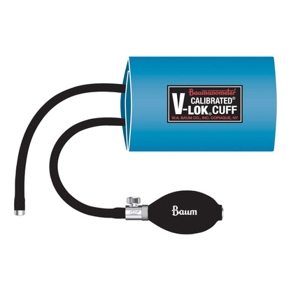 W.A. Baum Calibrated V-Lok Blood Pressure Cuff and Bulb, 25 – 35 cm