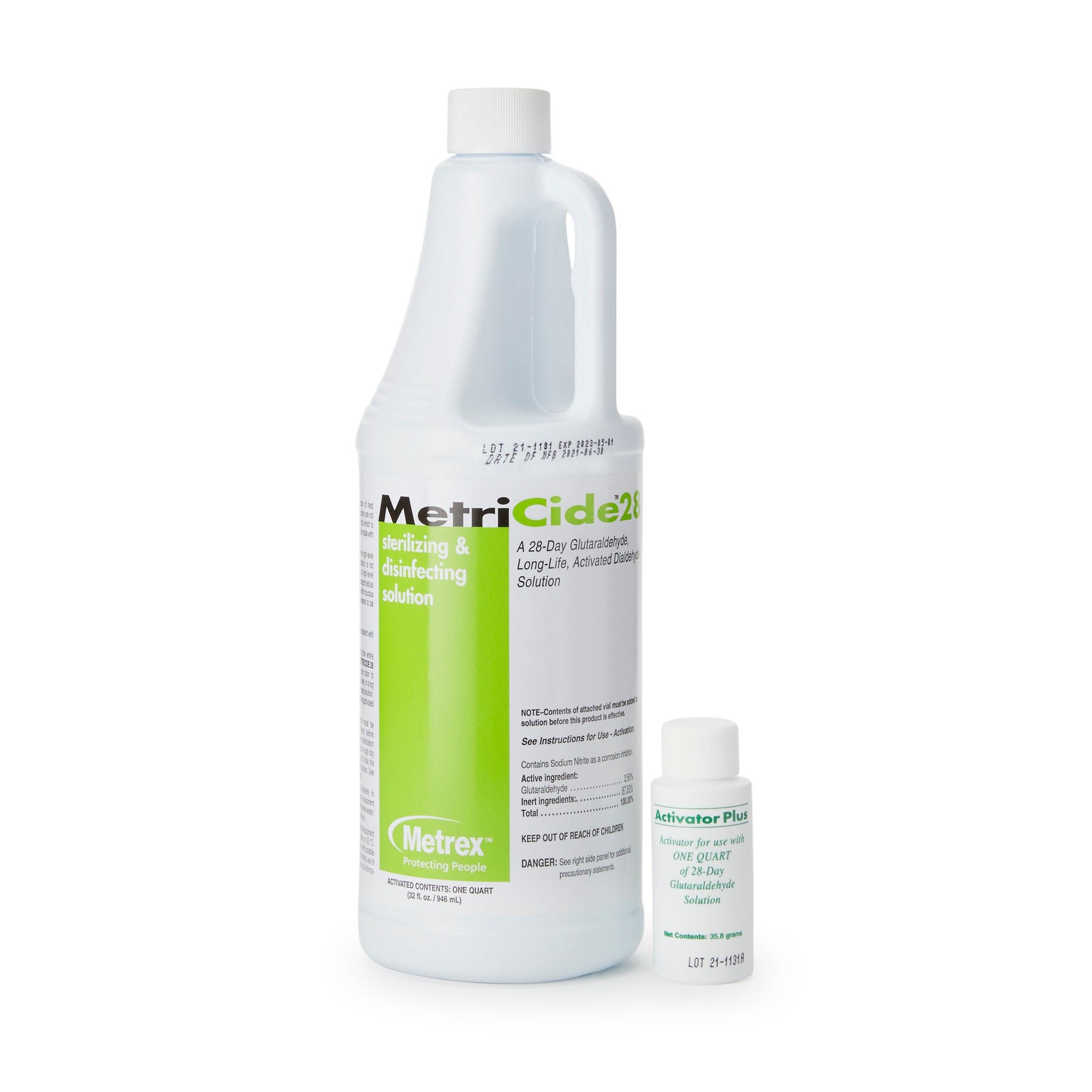 MetriCide® 28 Glutaraldehyde High Level Disinfectant, 32-ounce Bottle