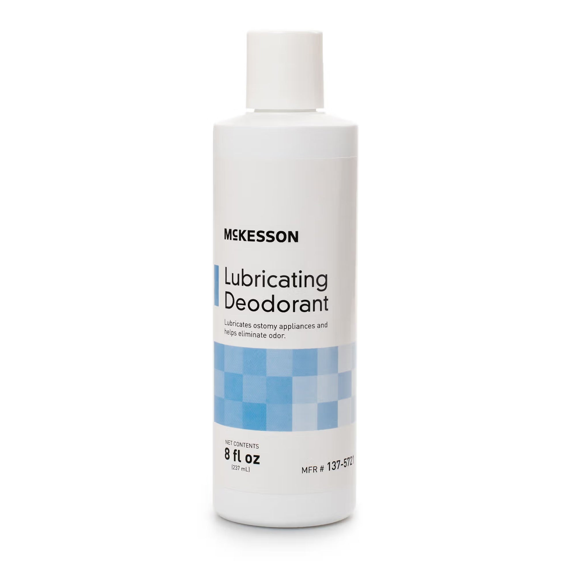 McKesson Lubricating Ostomy Appliance Deodorant, 8-ounce squeeze bottle
