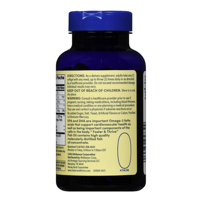 Foster & Thrive™ Fish Oil 1200 mg Softgels