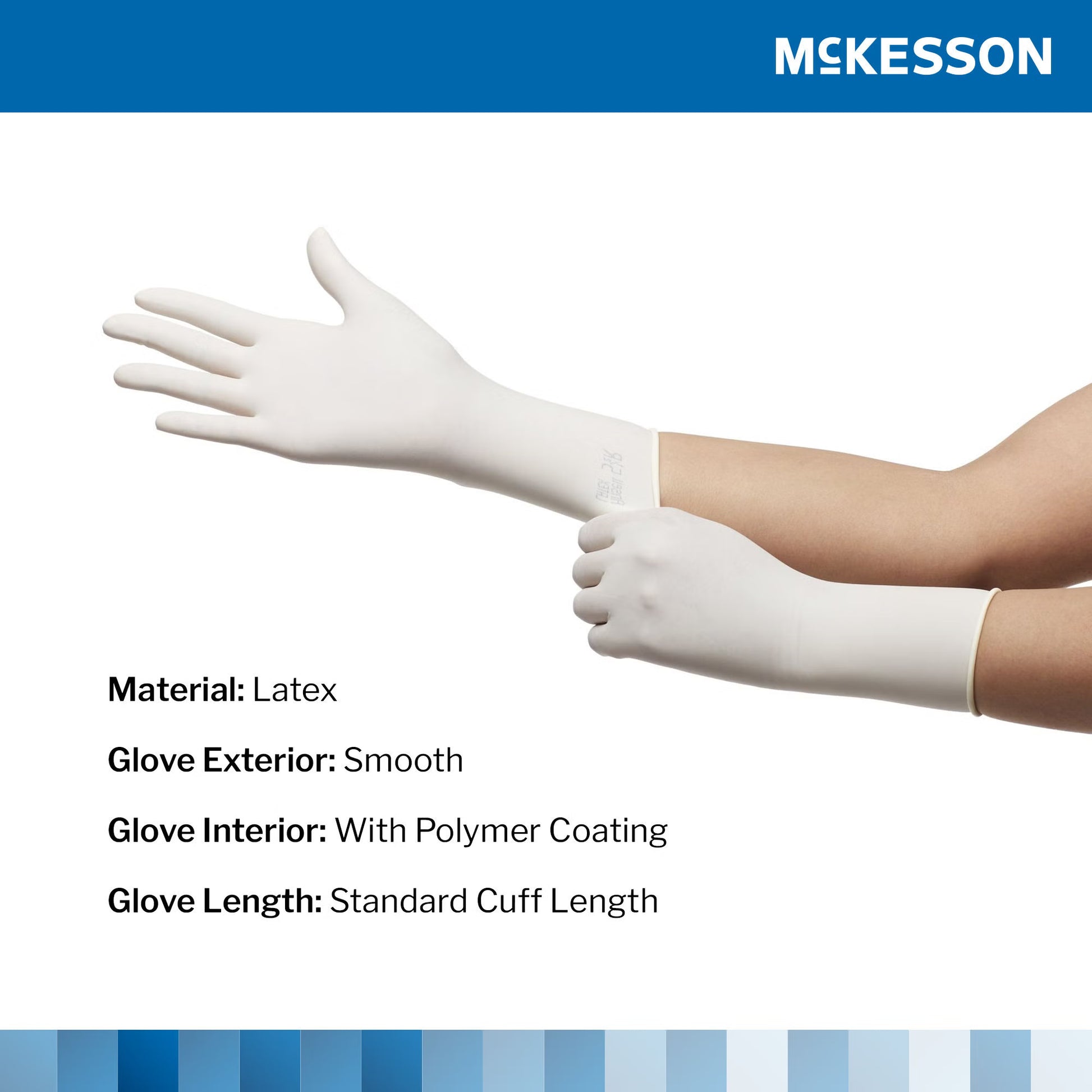 McKesson Perry® Performance Plus Surgical Glove, Size 6.5, Cream