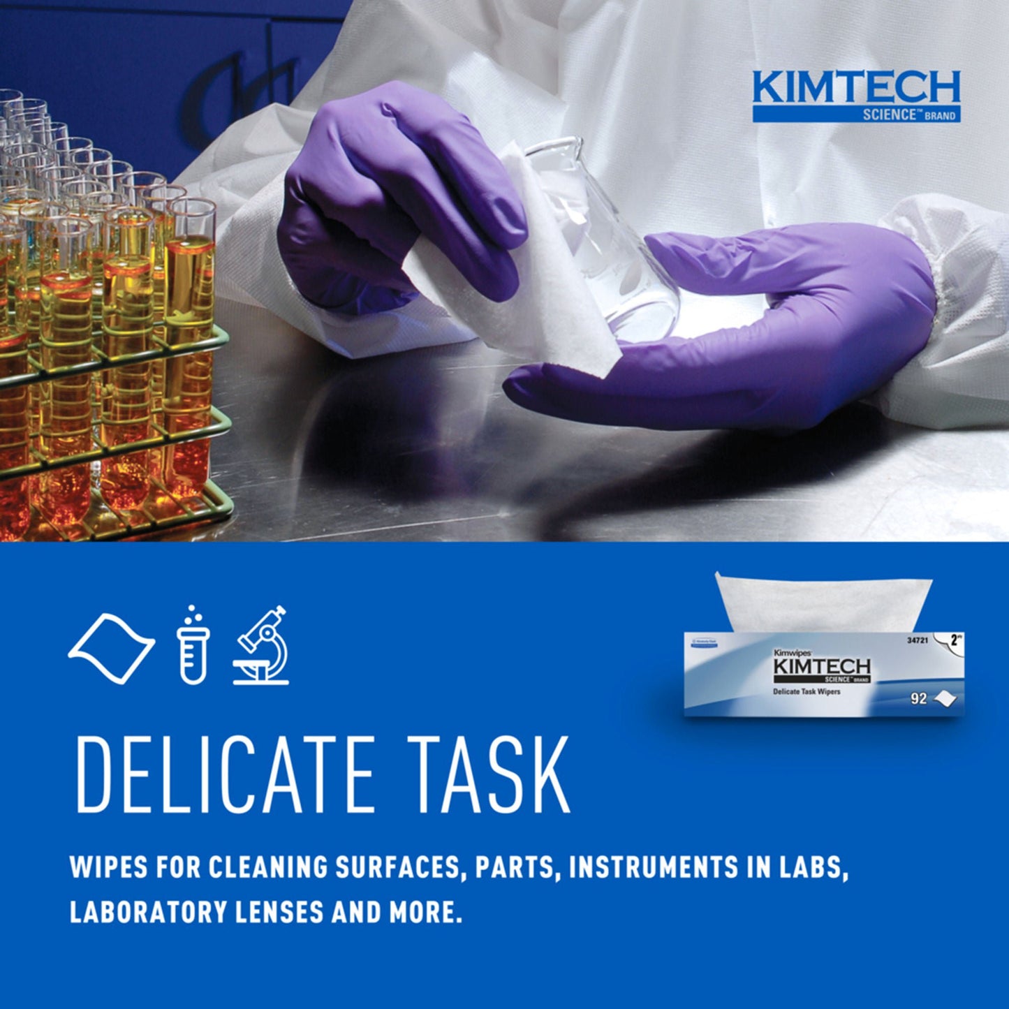 Kimtech Science™ Kimwipes™ Delicate Task Wipes, Two-Ply