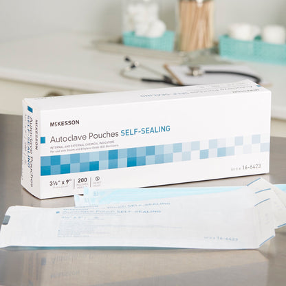 McKesson Sterilization Pouch, 3.5 x 9 Inch