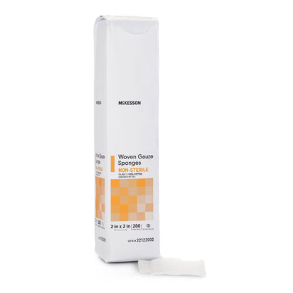 McKesson Gauze Sponge, 2 x 2 Inch, 12-Ply
