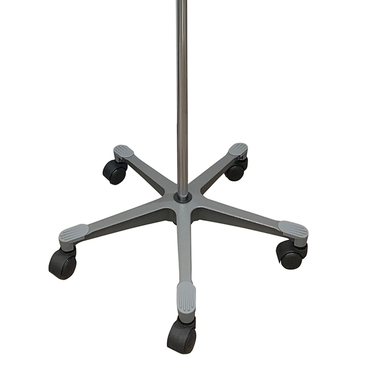 IV Stand Floor Stand 2 Hooks 5 Legs with Casters