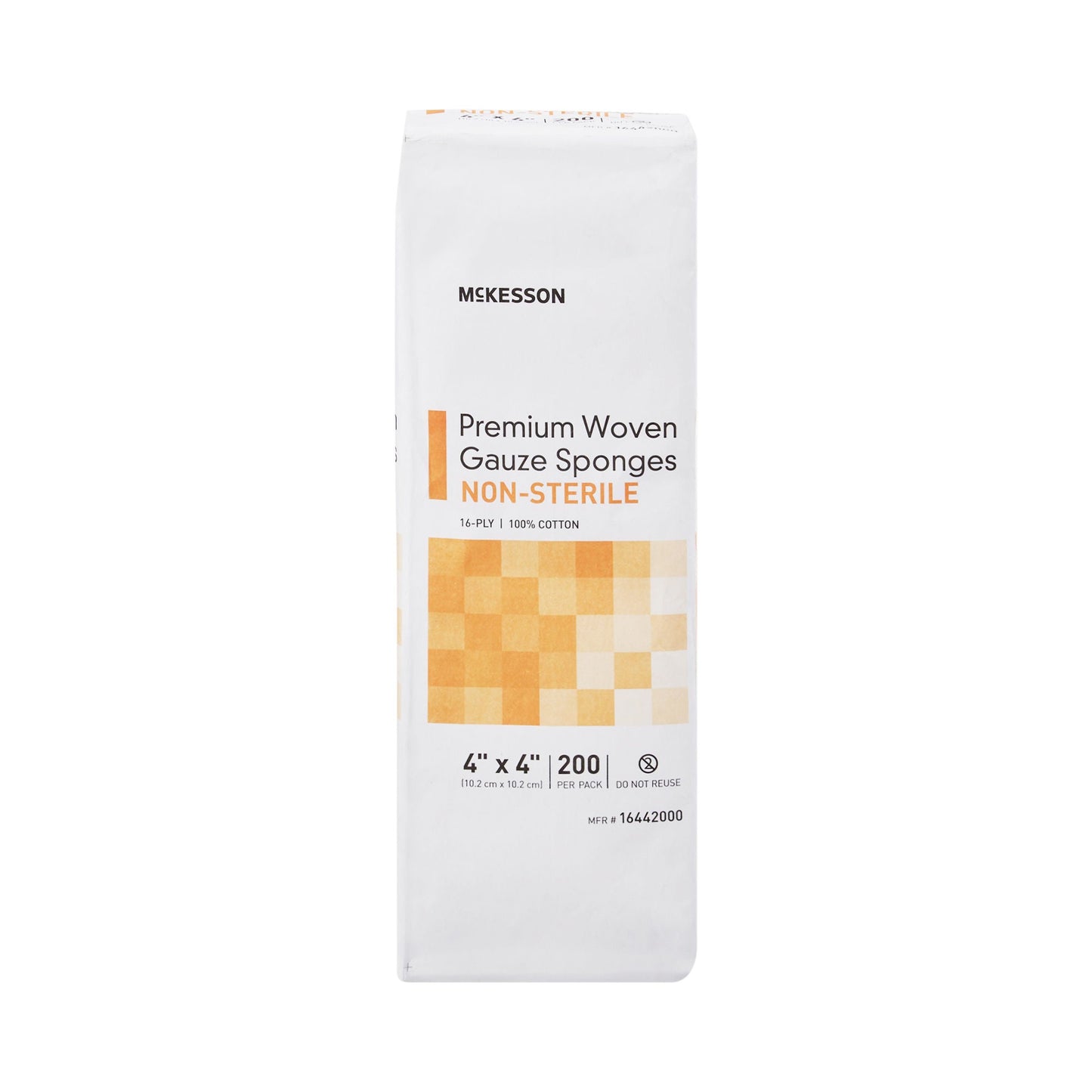 McKesson Gauze Sponge, 4 x 4 Inch, 16-Ply