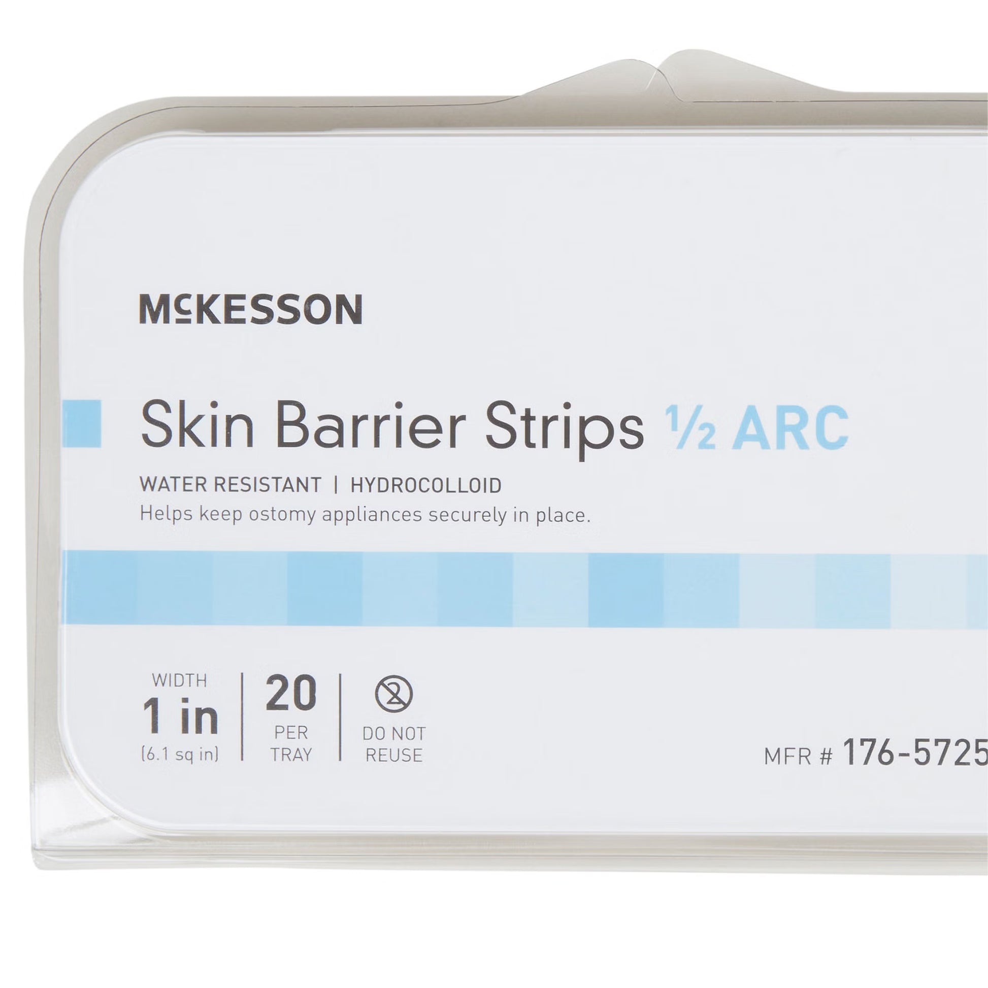 McKesson Skin Barrier Half-Arc Strip