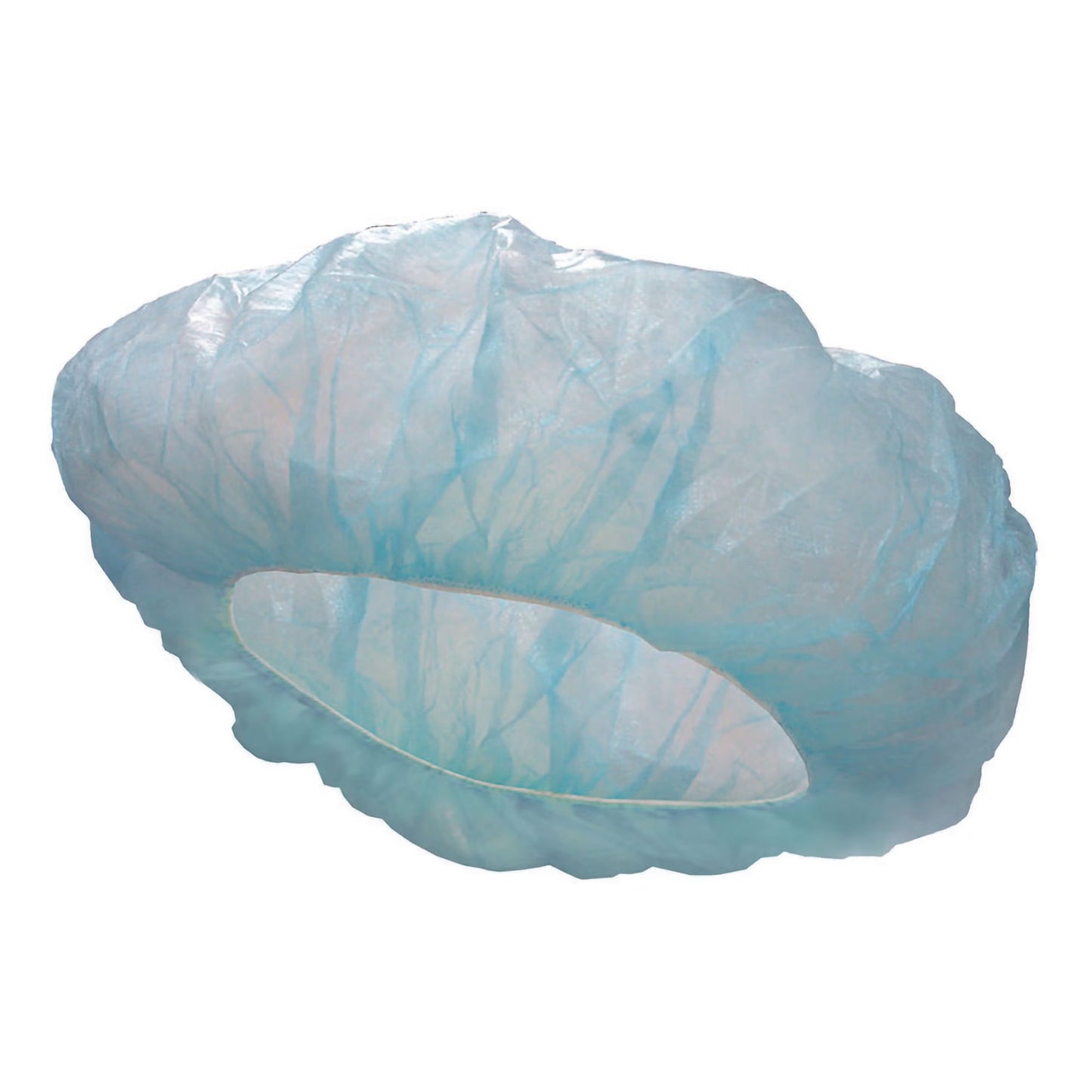 McKesson Disposable Bouffant Surgical Caps, Blue, Elastic Closure, 21 Inch