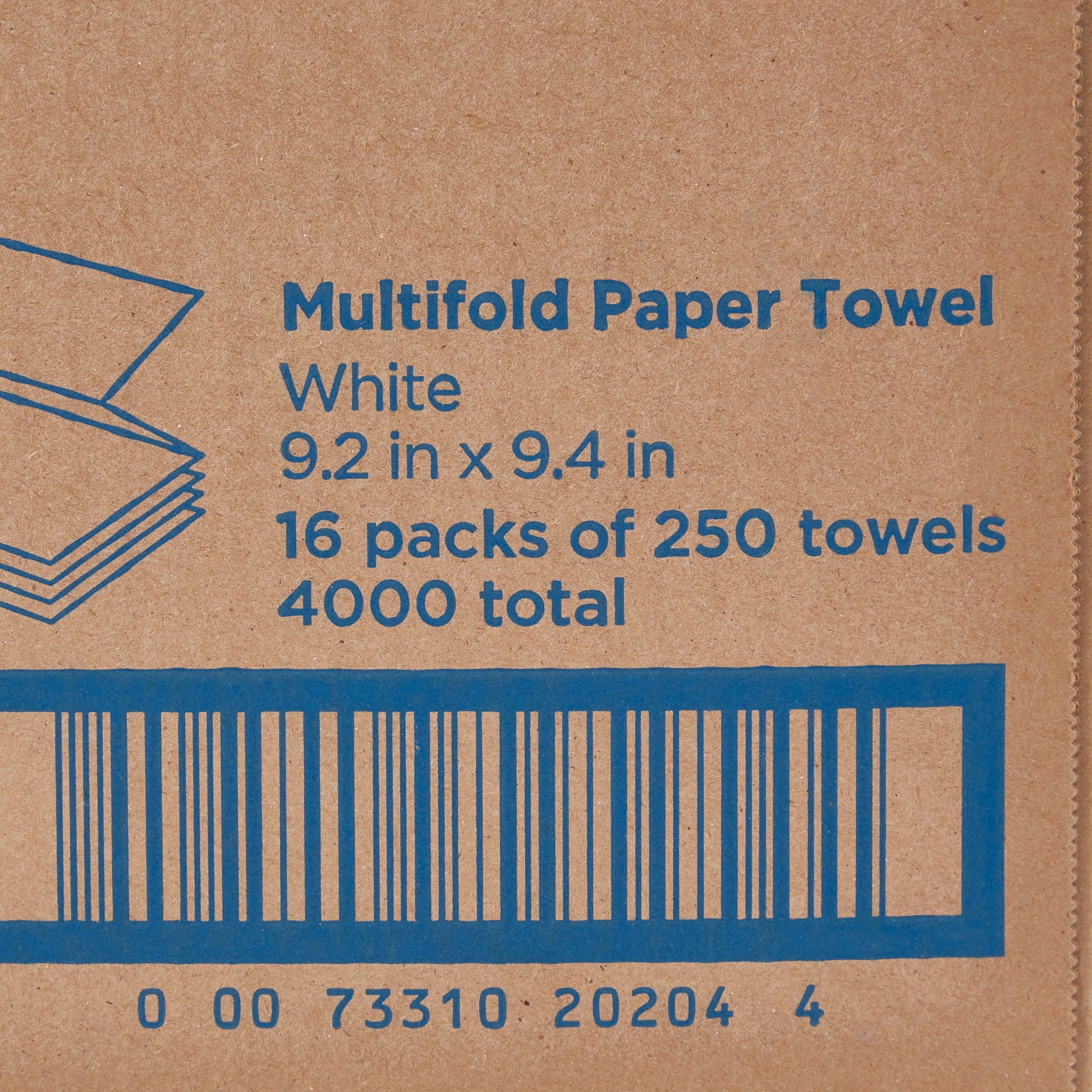 Pacific Blue Basic™ Multi-Fold Paper Towel, 250 per Pack