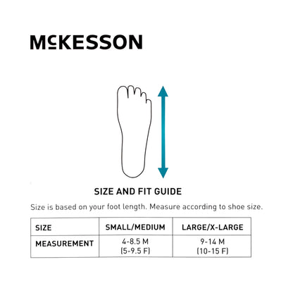 McKesson Low Profile Dorsal Night Splint, Small / Medium