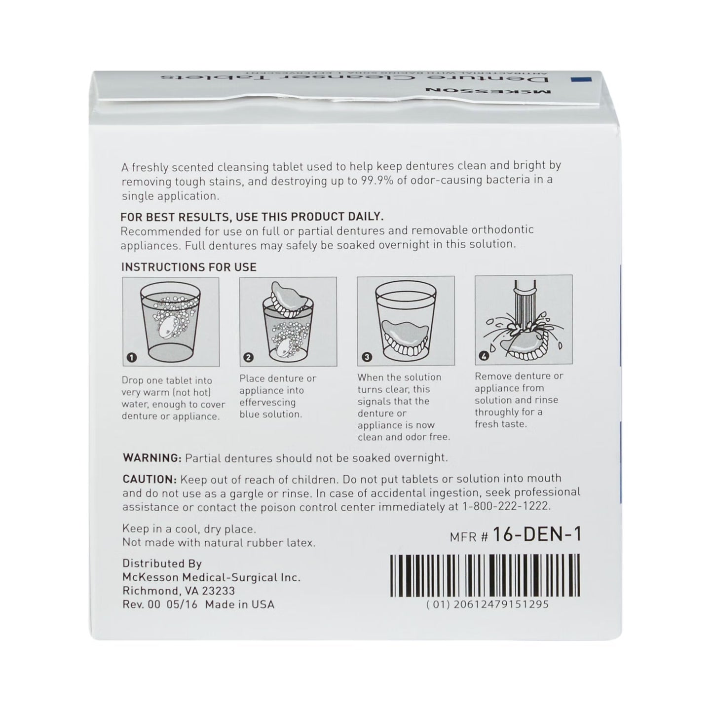 McKesson Denture Cleaner