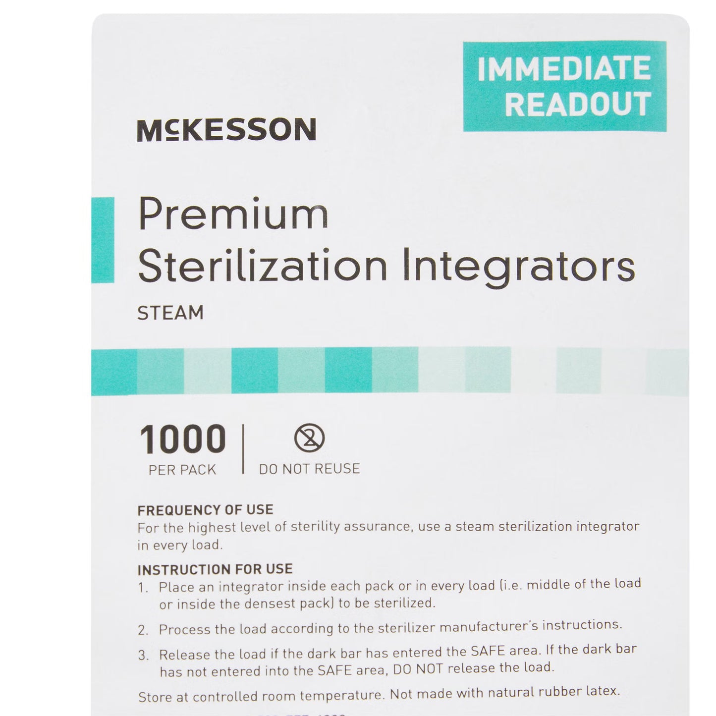 McKesson Sterilization Chemical Integrator Strip