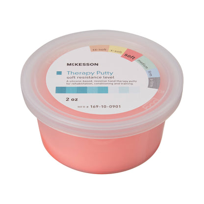 McKesson Therapy Putty, Red, Soft, 2-ounce Container