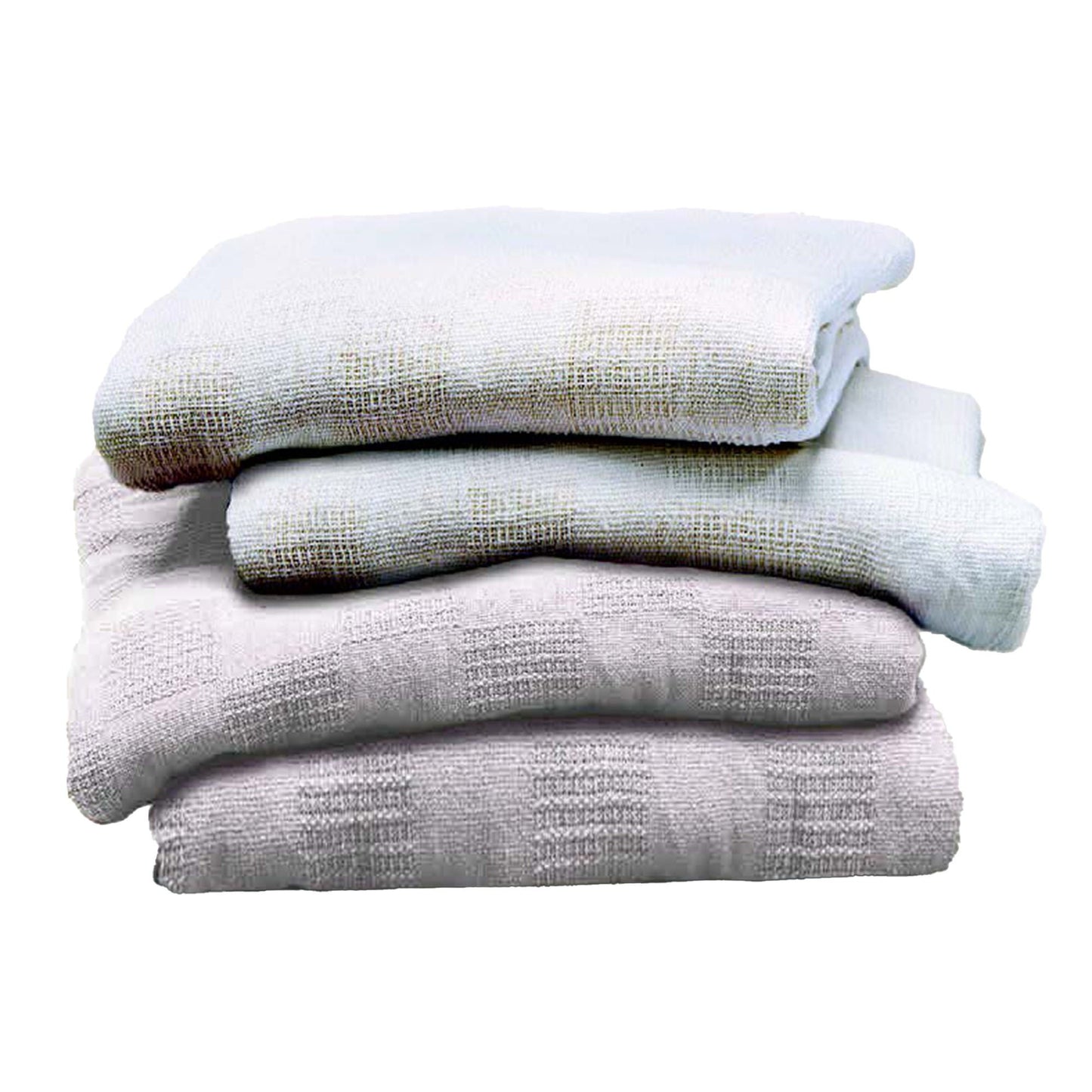 Leno White Thermal Blanket, 66 x 90 Inch
