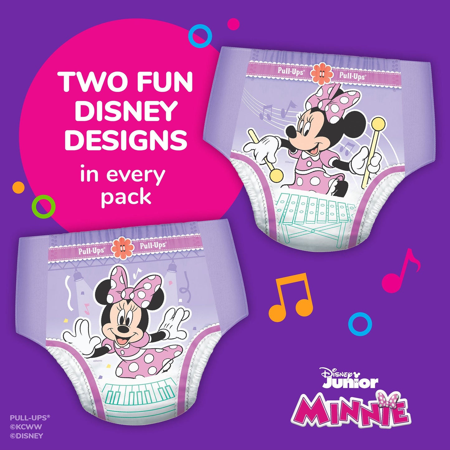 Pull-Ups® Learning Designs® for Girls Training Pants, 4T to 5T
