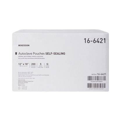 McKesson Sterilization Pouch, 12 x 18 Inch
