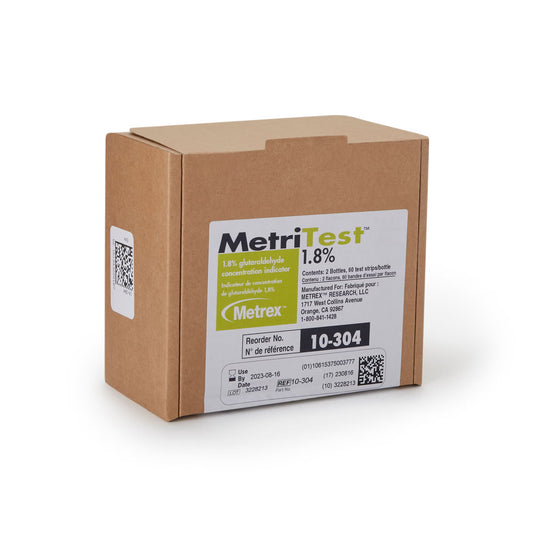 MetriTest™ 1.8% Glutaraldehyde Concentration Indicator