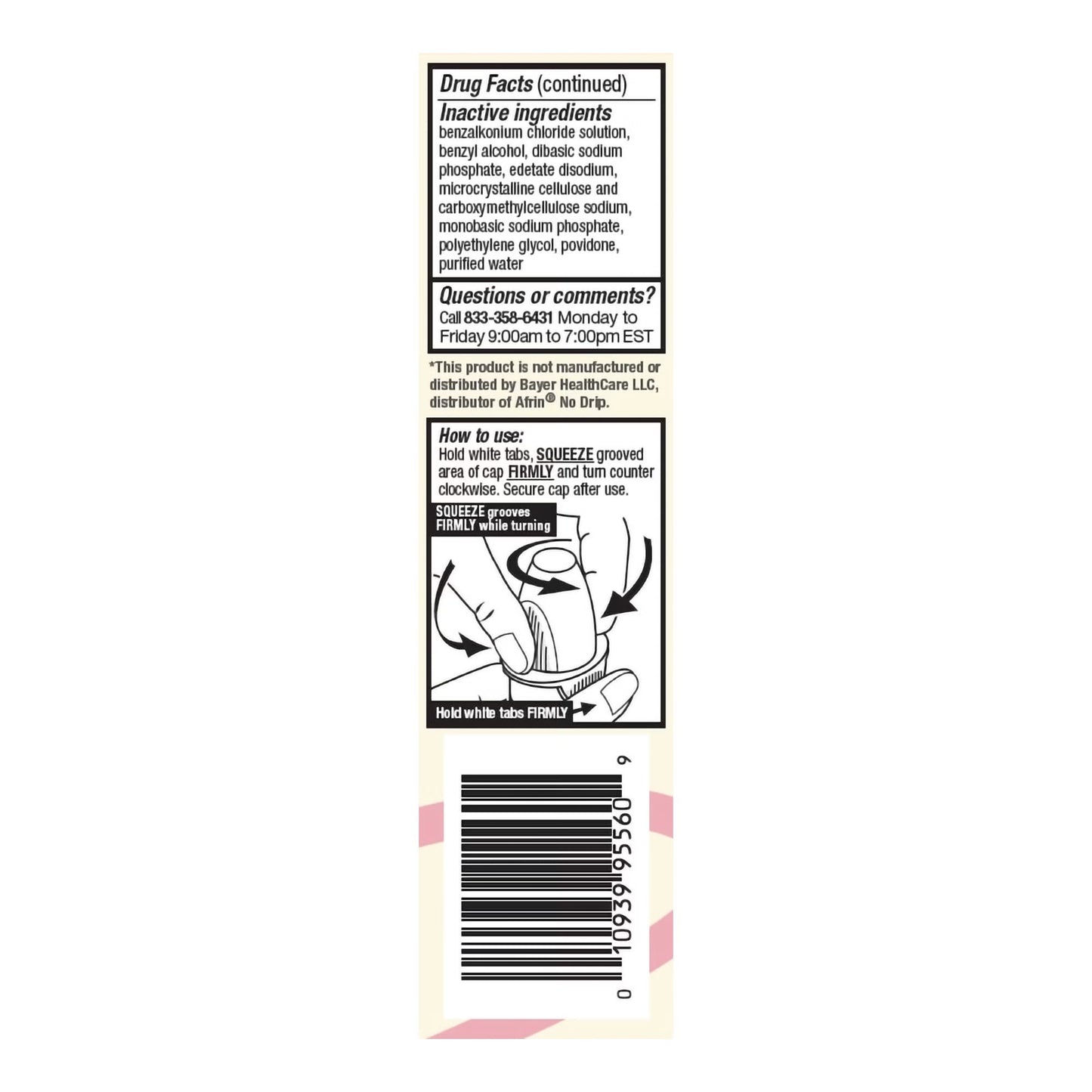 Foster & Thrive™ Oxymetazoline 0.05% Saline Nasal Spray