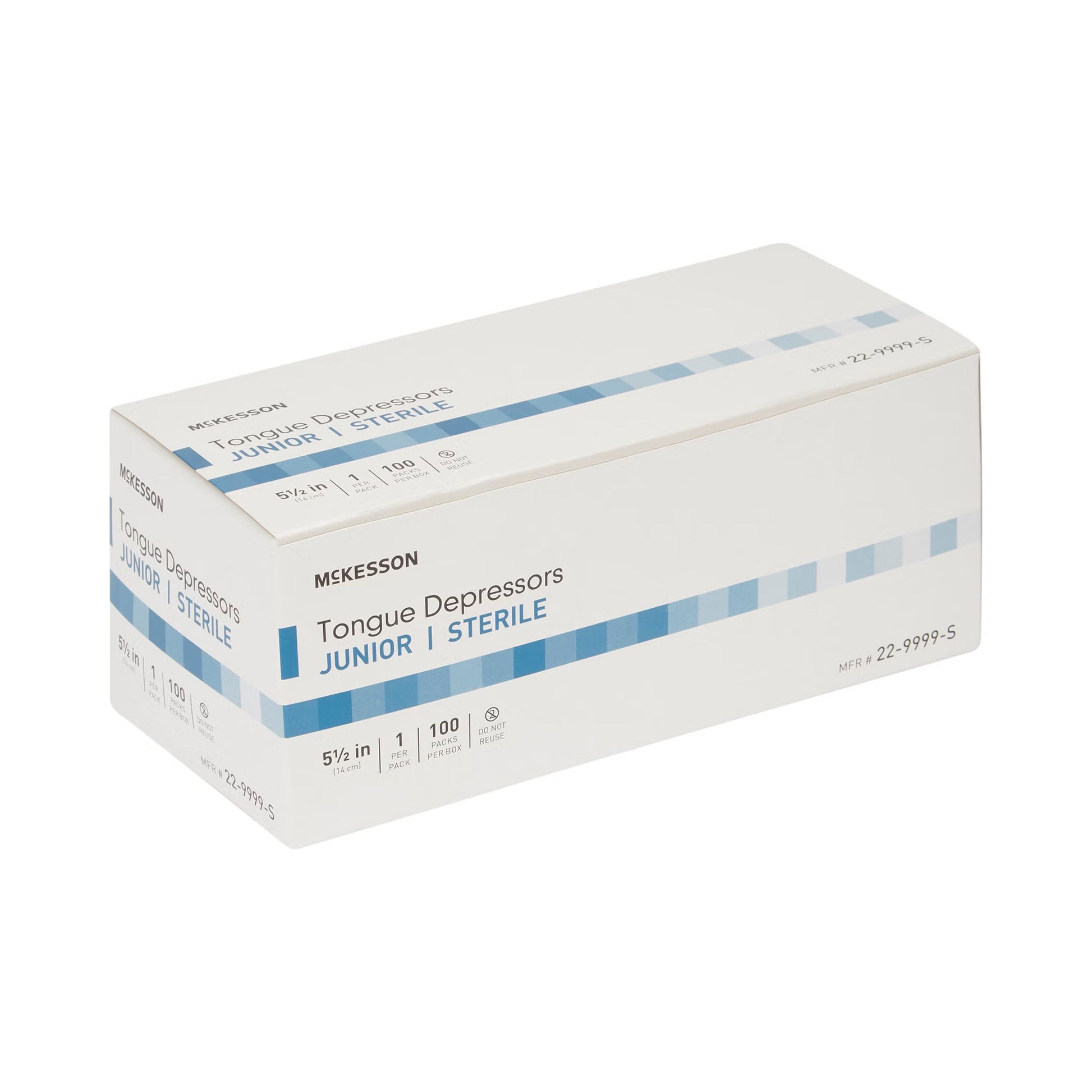 McKesson Tongue Depressor for Pediatric Use, Sterile