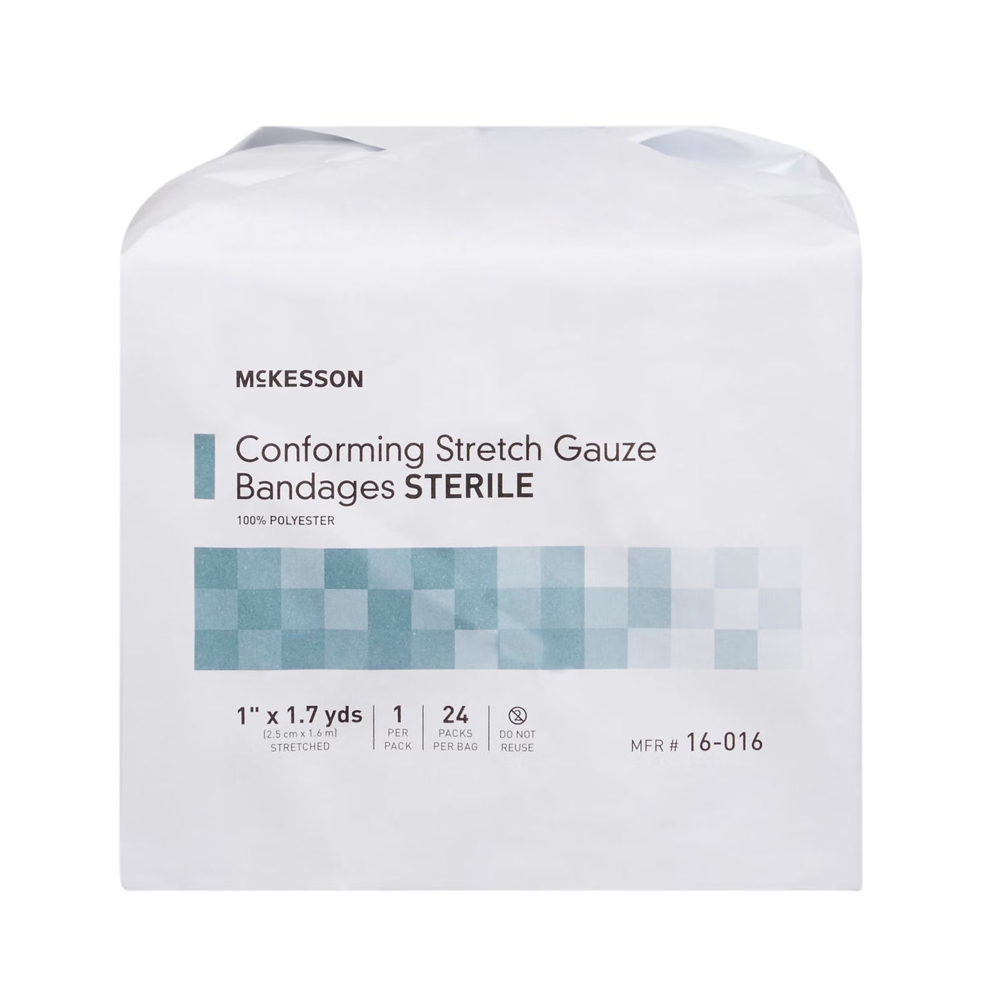 McKesson Sterile Conforming Bandage, 1 Inch x 1-7/10 Yard