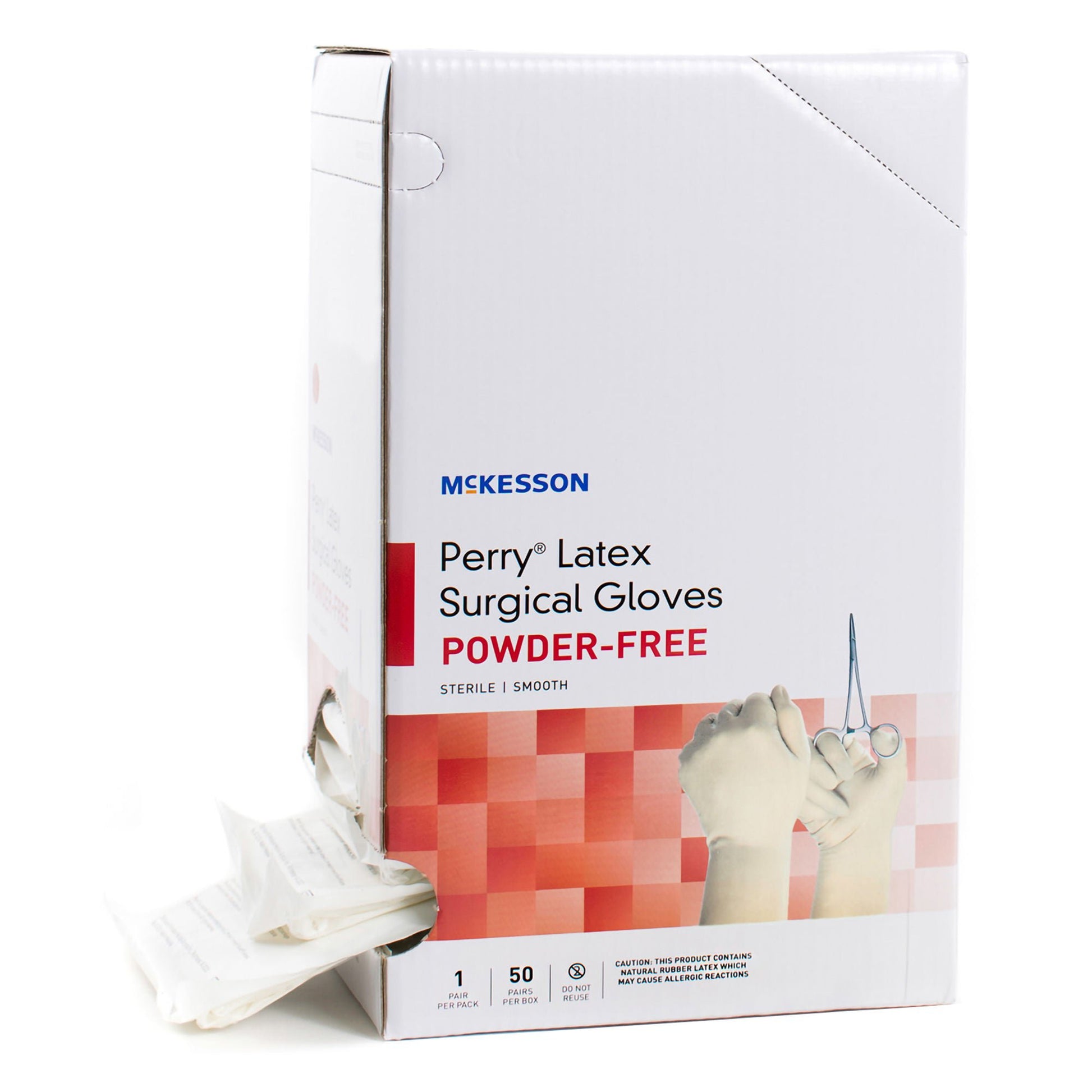 McKesson Perry® Performance Plus Surgical Glove, Size 6, Cream