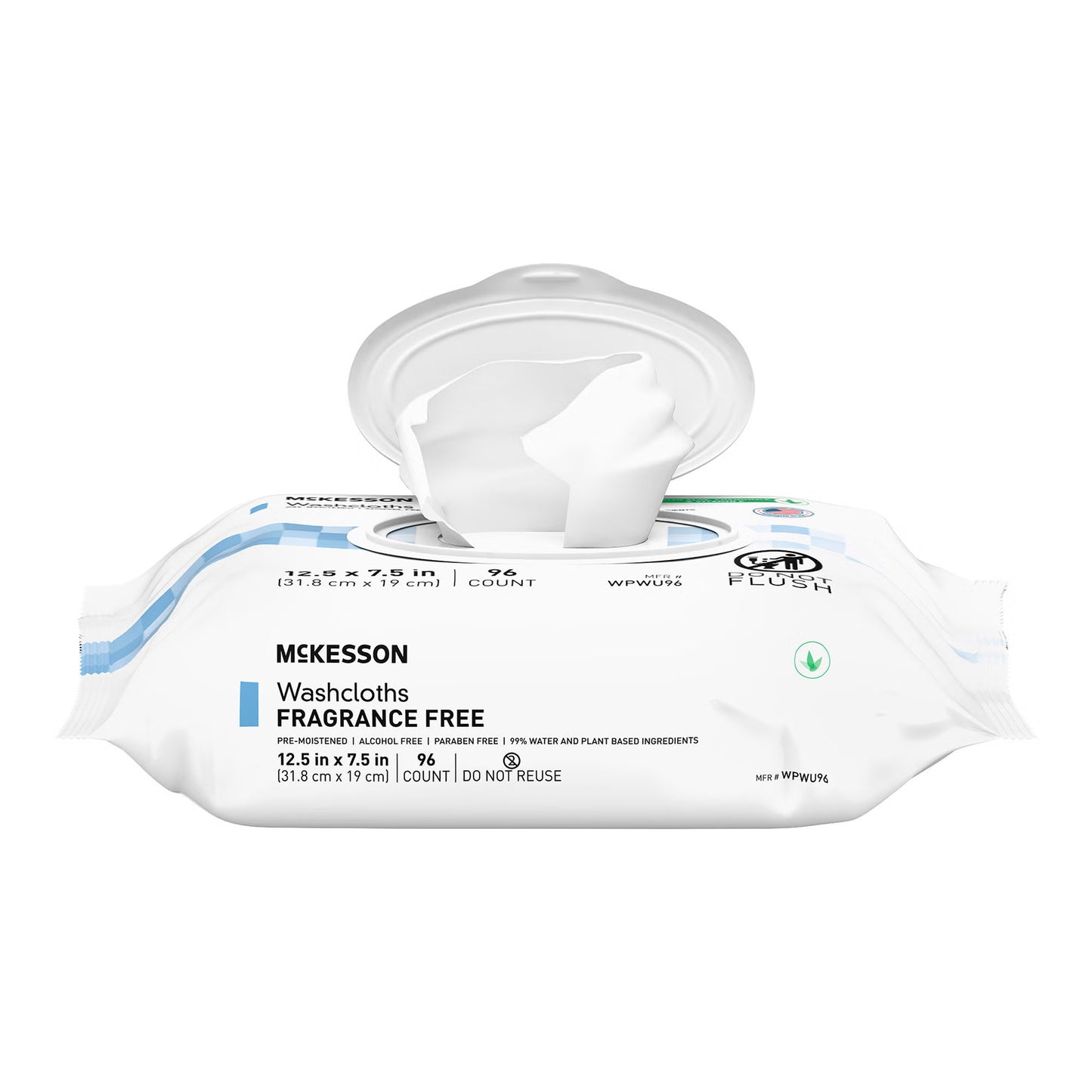 McKesson Fragrance Free Personal Cleansing Wipe, Nonflushable