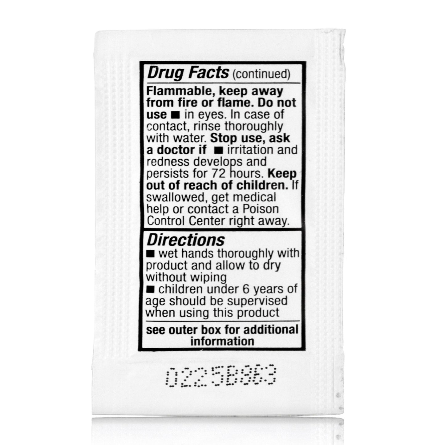 McKesson Hand Sanitizer with Aloe, Fresh Scent, Individual Packet