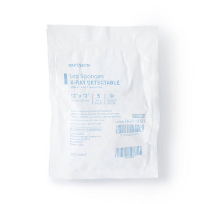McKesson Laparotomy Sponge, 12 x 12 Inch