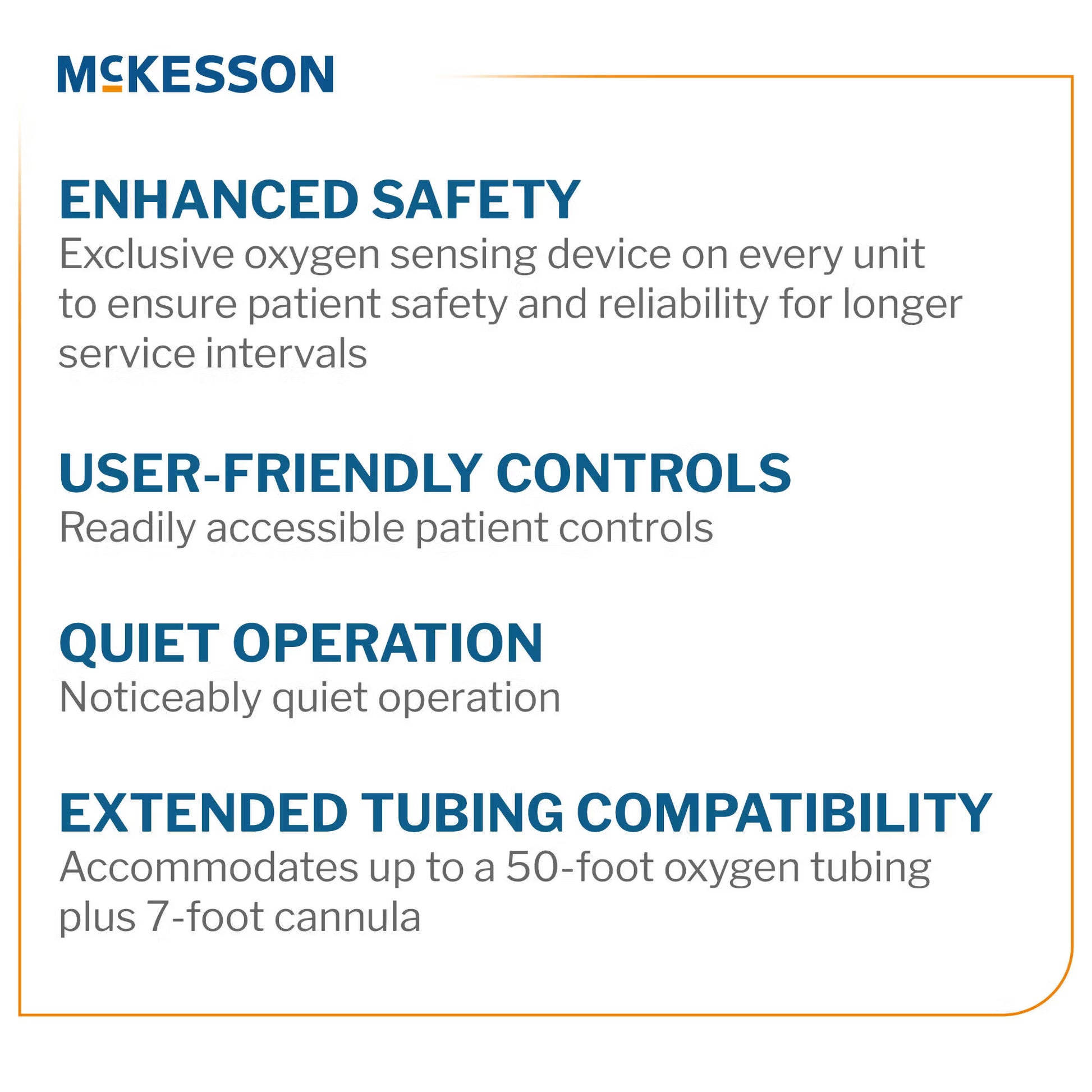 McKesson 5-Liter Compact Concentrator with Oxygen Sensing Device