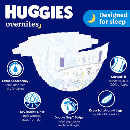 Huggies® OverNites Diaper, Size 7
