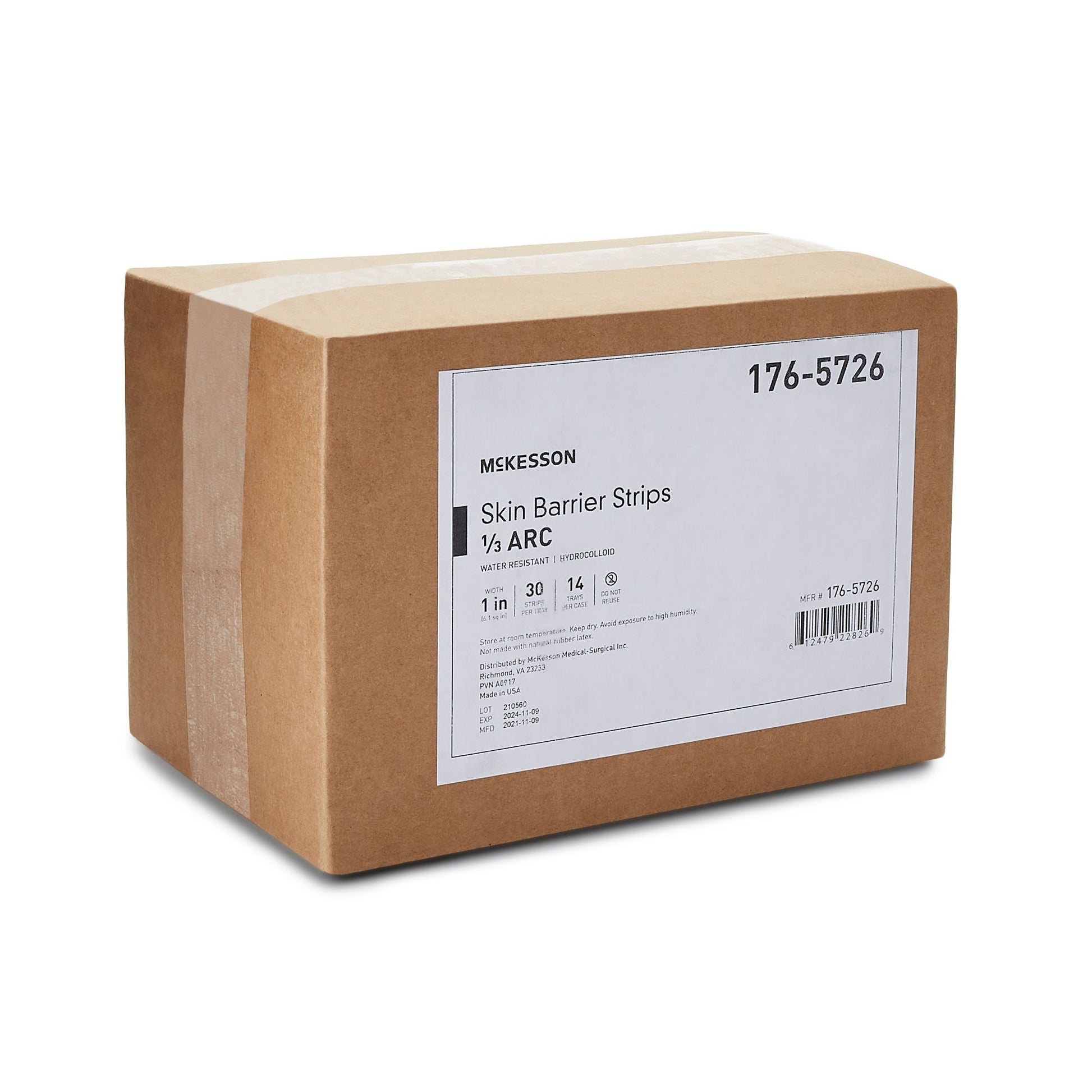 McKesson Skin Barrier 1/3 Arc Strip