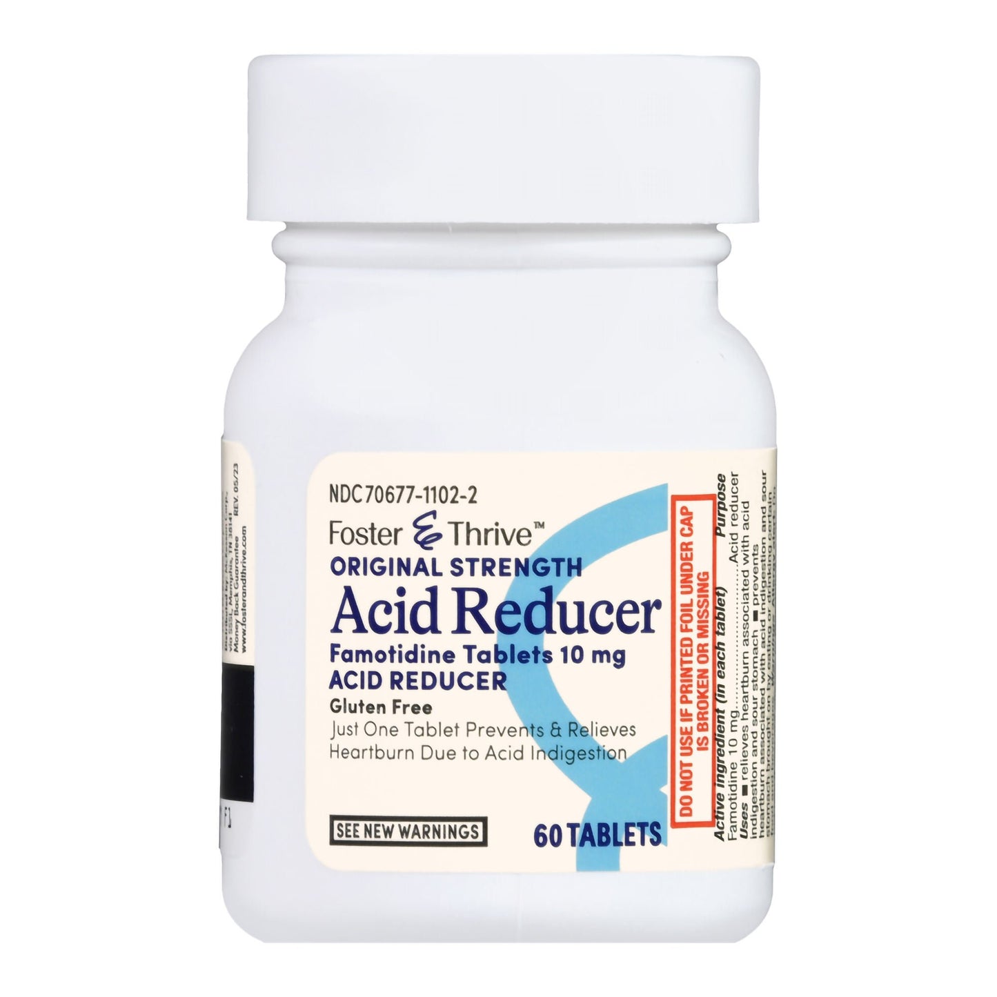 Foster & Thrive™ Original Strength Acid Reducer Famotidine Tablets 10 mg