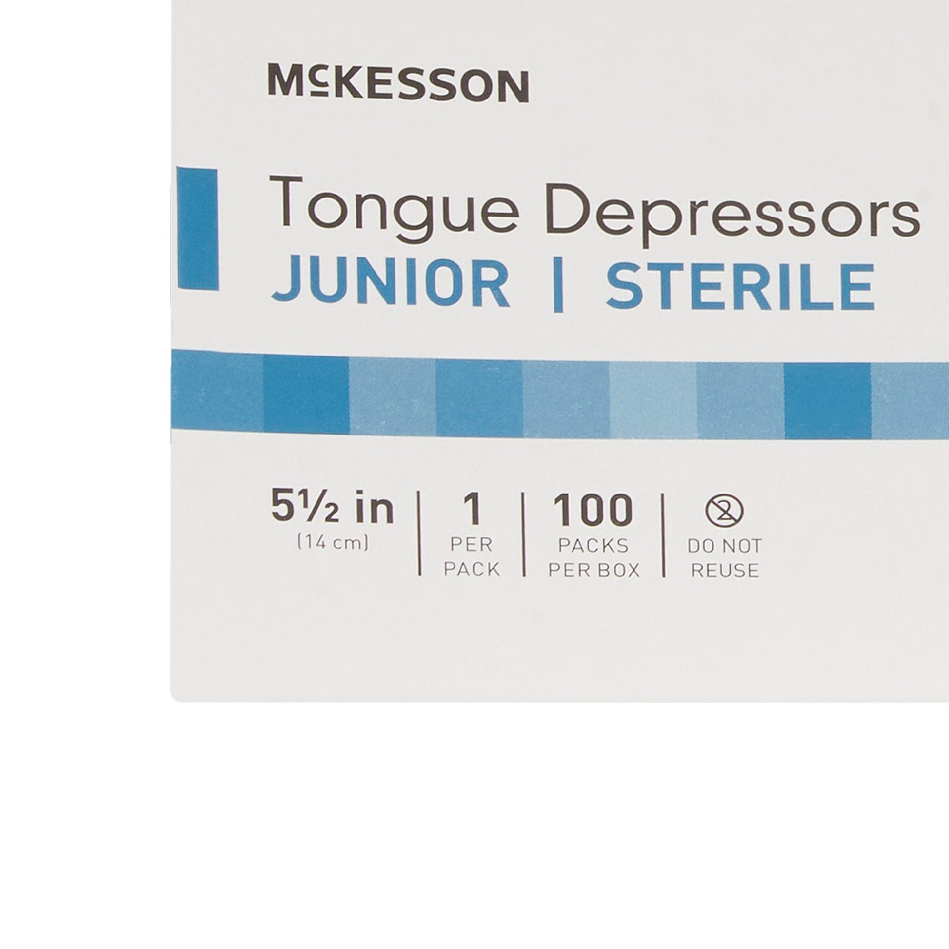 McKesson Tongue Depressor for Pediatric Use, Sterile