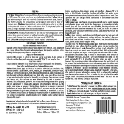 Foster & Thrive™ Lice, Bedbug, and Mite Furniture Spray, 5-ounce aerosol spray