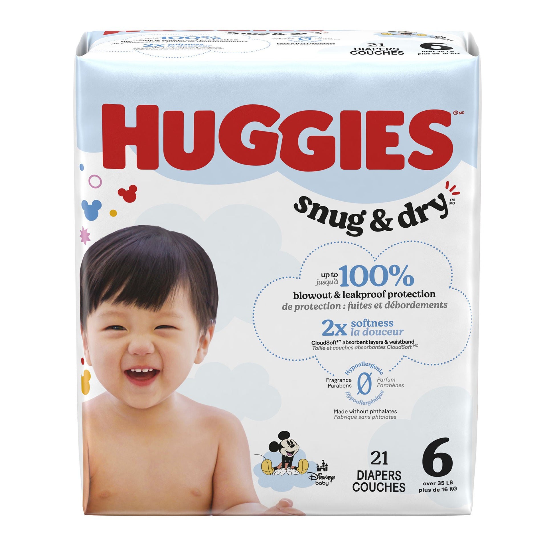Huggies® Snug & Dry™ Diapers, Size 6
