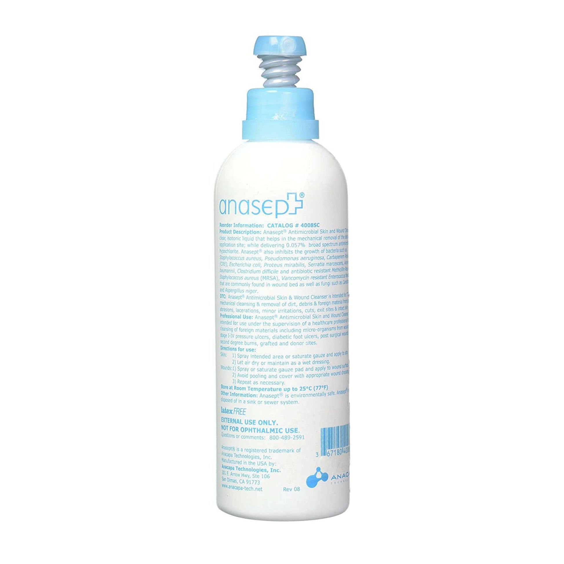 Anasept® Wound Cleanser, 8-ounce bottle